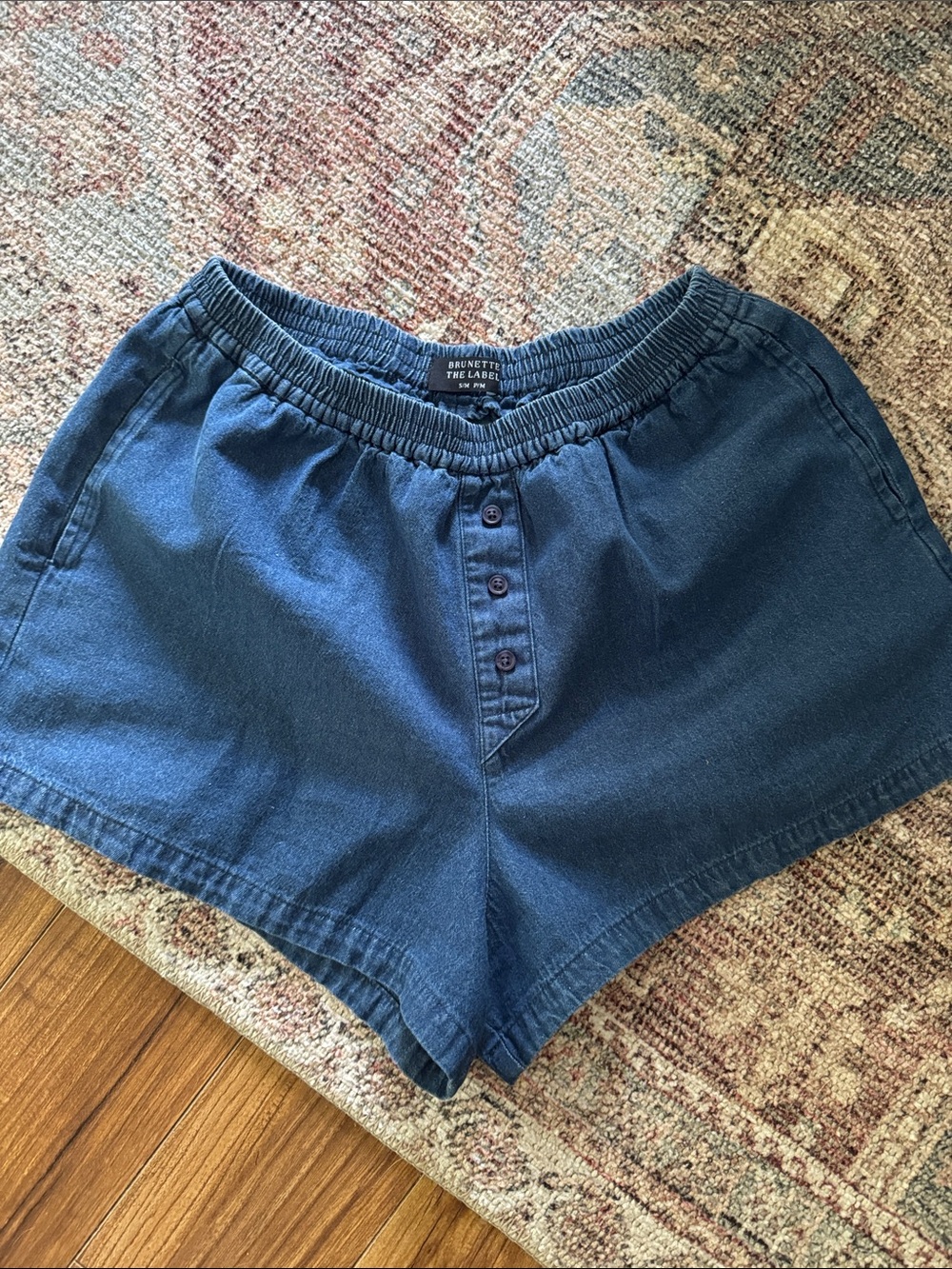 Boxer Denim Shorts